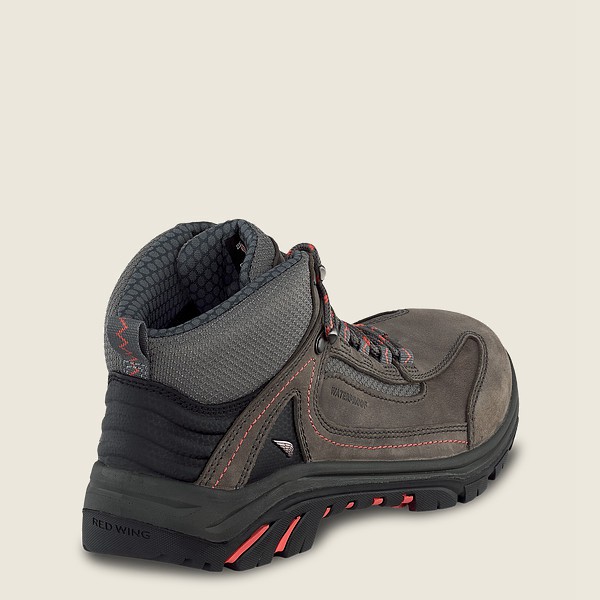 Vandrestøvler Dame - Red Wing Trades - 5-Inch Waterproof Safety Toe - Mørkegrå - NUEGXS-798